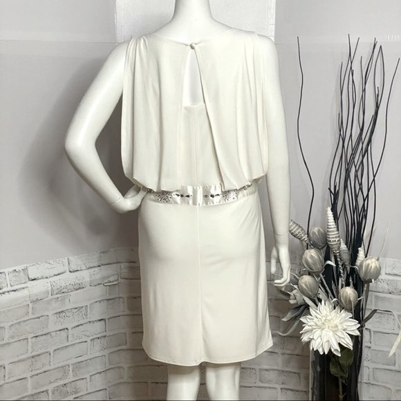 Ivory Bejewelled Jessica / Sears Midi Dress - Picture 5 of 12